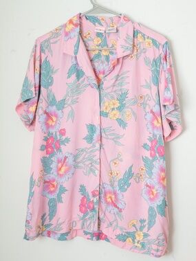 🪴 Pink Floral Blouse
